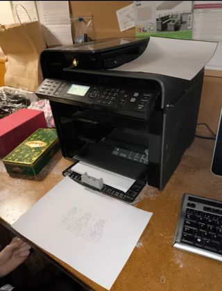 Impresora laser canon. Reparar