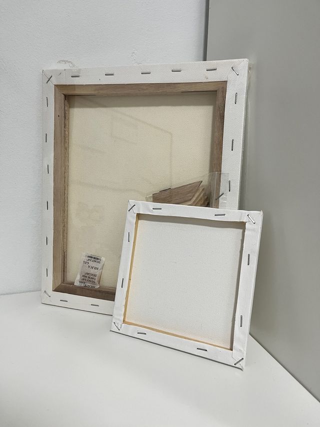 Pack de 2 lienzos nuevos