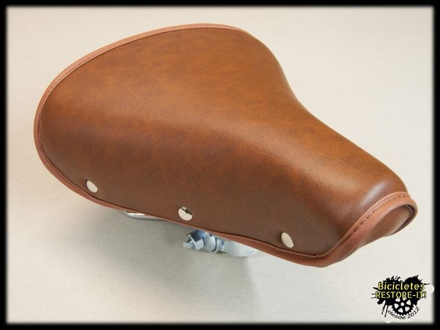 Sillín cuero sintético 