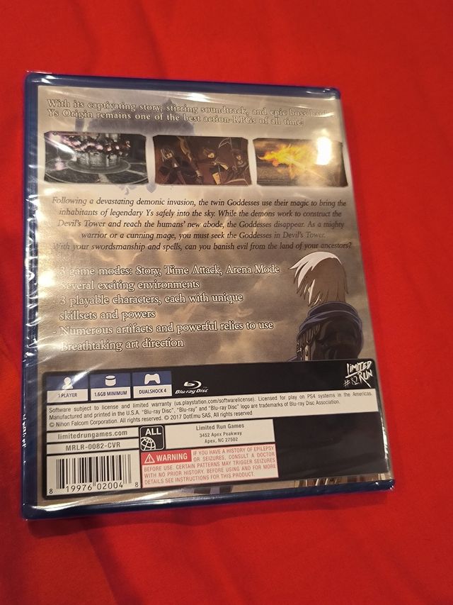 YS Origin Collector's Edition PS4