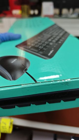 Pack Teclado + Ratón - Logitech MK120, Inalámbrico