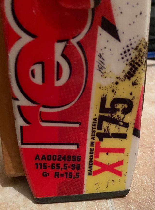 Esquís Atomic Redster XT 175