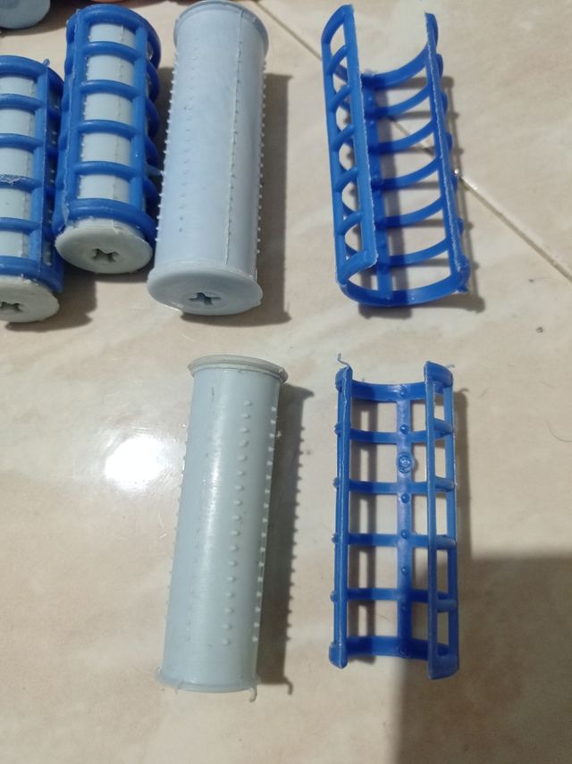 Bigodini autobloccanti riscaldabili