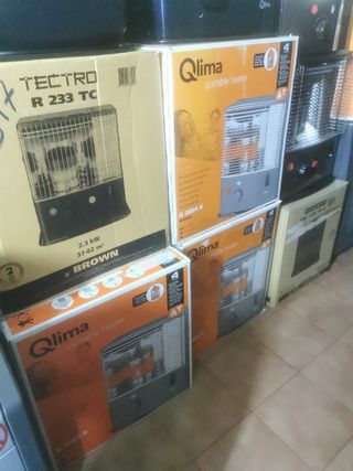 ESTUFAS MECHA PARAFINA QLIMA