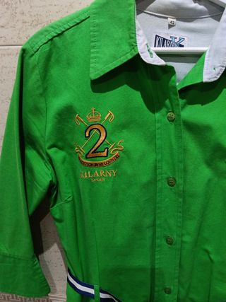 Vestido verde kilarny mujer