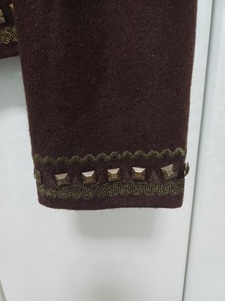 CHAQUETÓN MARRÓN DE MARCA ROSALITA