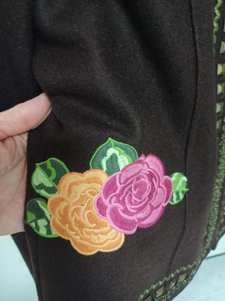 CHAQUETÓN MARRÓN DE MARCA ROSALITA