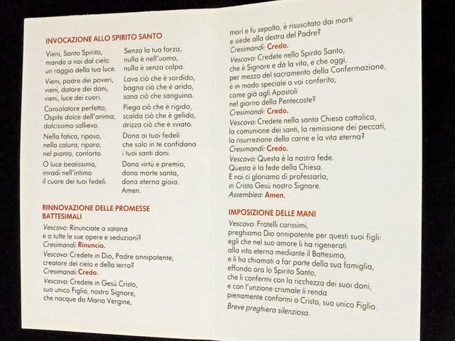 23 biglietti Celebriamo la Cresima