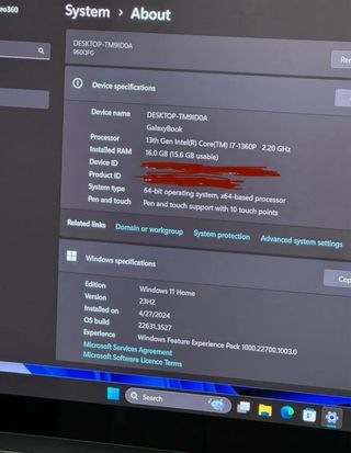 Samsung Galaxy Book 3 pro 360