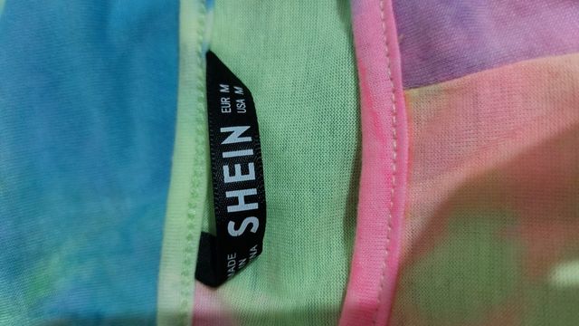 Camiseta tirantes multicolor