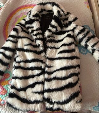 Abrigo pelo Zebra Nuevo