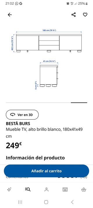 Mueble televisión