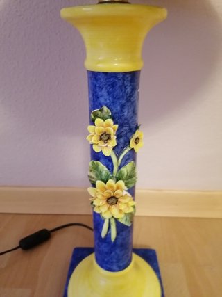 Lámpara de mesa de cerámica