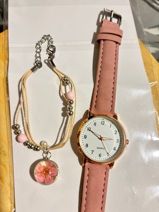 Reloj y pulsera a estrenar