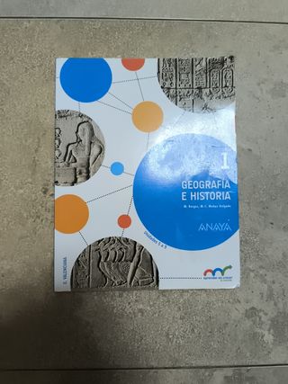 LIBRO DE GEOGRAFÍA E HISTORIA ANAYA 1ESO 