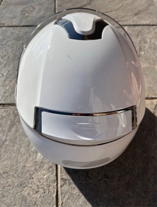Casco scorpion Exo 900 blanco.