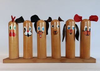 FIGURAS DECORATIVAS MADERA