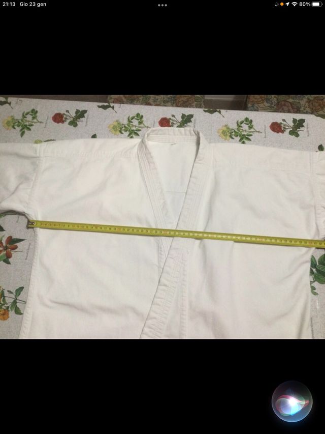 Divisa Karate per bimbi 11/12 anni  140 cm.