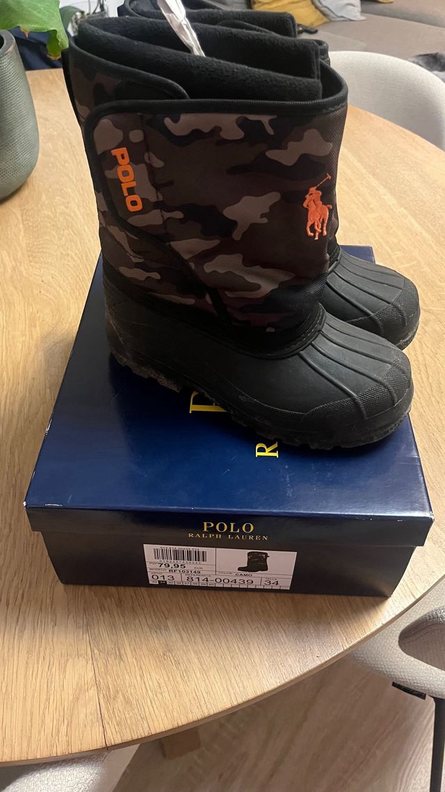 Botas nieve Polo RalphL niño apreski