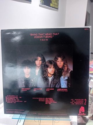 Metallica, Kill'em All ristampa 1987