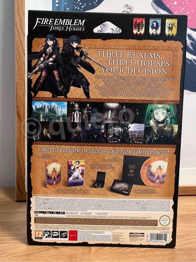 Fire Emblem Three Houses Limited Edition Switch