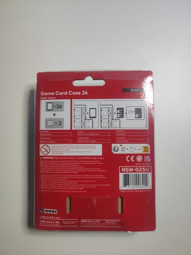 Estuche Juegos Nintendo Switch 