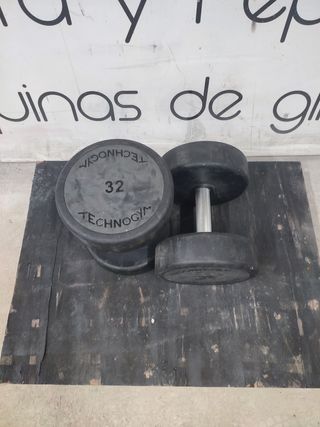 Mancuernas 32 kilos