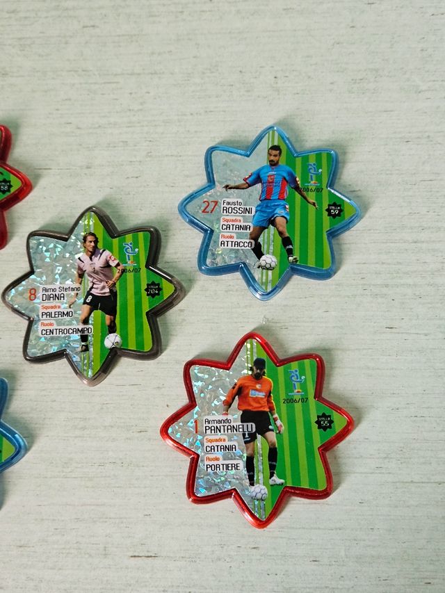 5 Football Stars edibas 2006/2007 Catania-Palermo