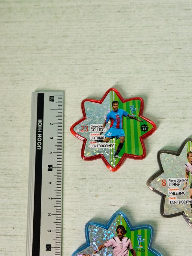 5 Football Stars edibas 2006/2007 Catania-Palermo