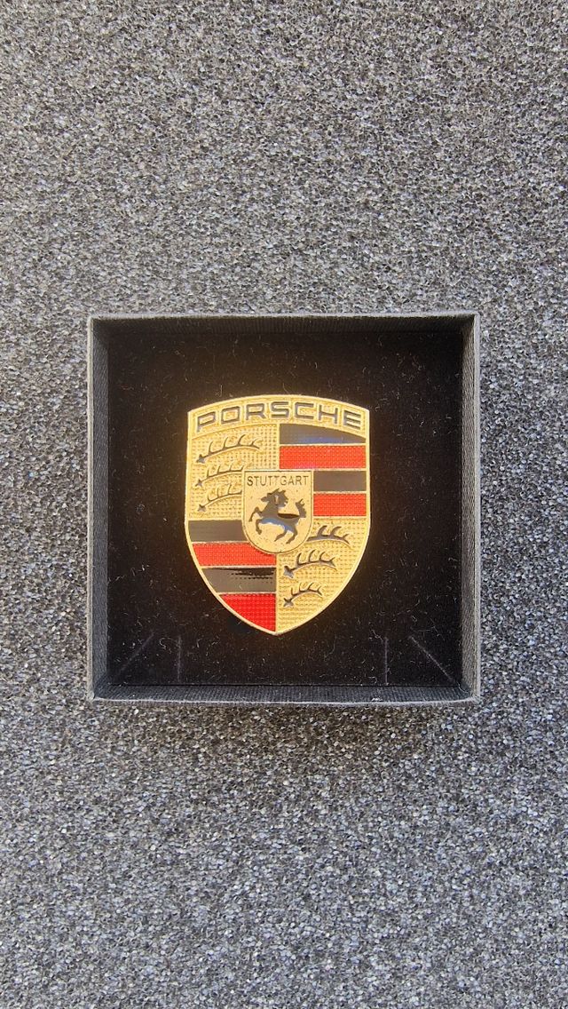 Fregio logo stemma Porsche 