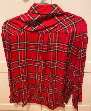 Camisa cuadro escocés