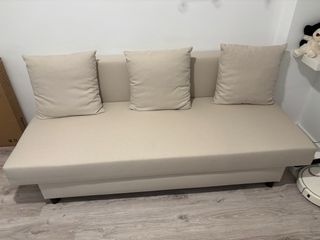 Sofa cama ikea beige