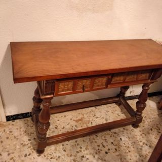 Mesas madera, mármol... Antiguas