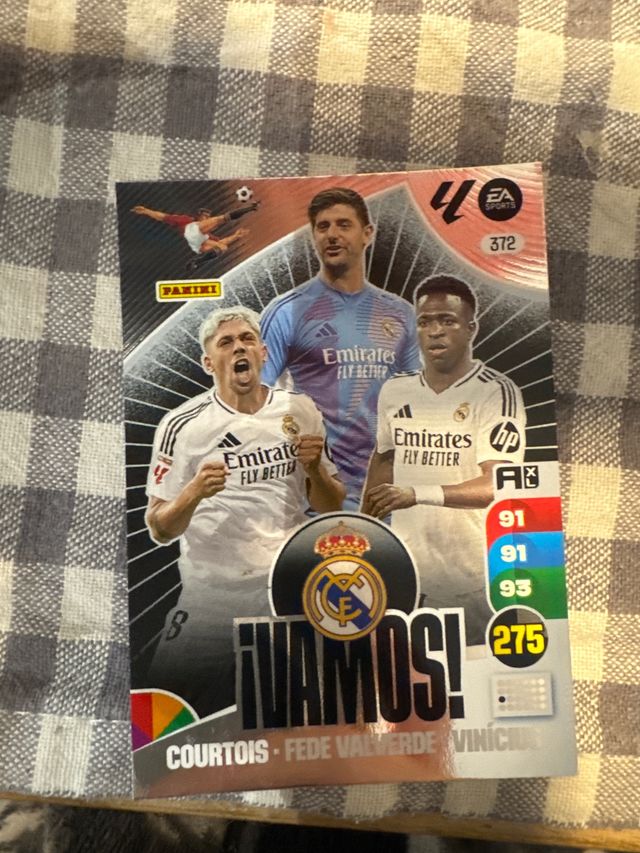 Carta vamos Real Madrid laliga ea sports