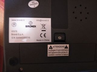Telefono fisso Brondi con segreteria 