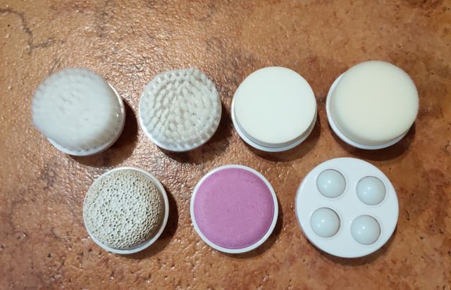 Cepillo giratorio de limpieza facial