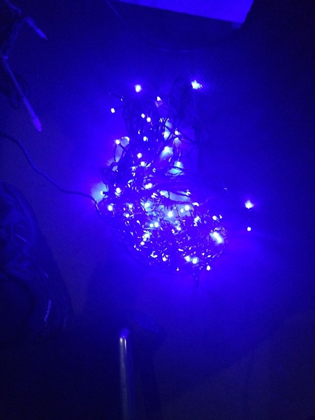 Luces led azul 2y 1 naranja