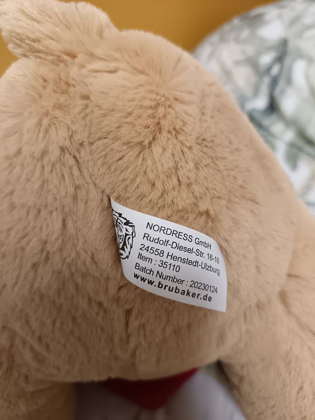 Oso de peluche i LOVE you