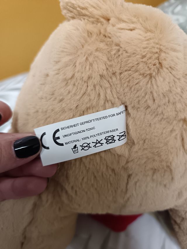 Oso de peluche i LOVE you