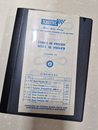 Scalextric tarifa precios original