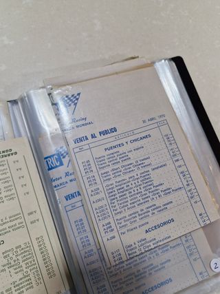 Scalextric tarifa precios original