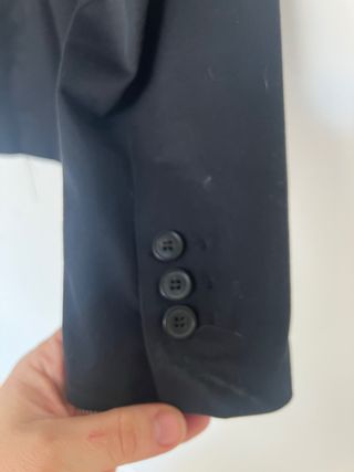 Blazer negra mujer zara
