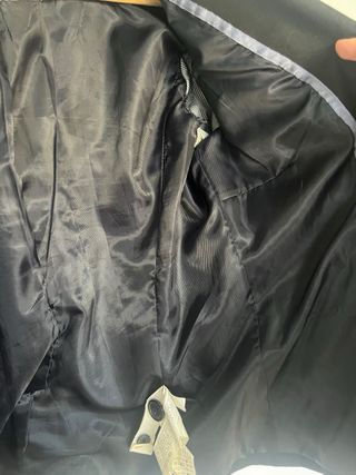 Blazer negra mujer zara