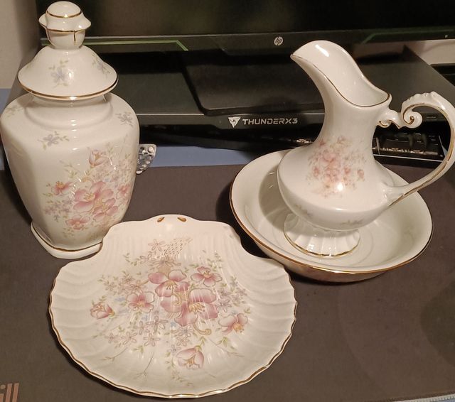 Juego de porcelana baño,Beth