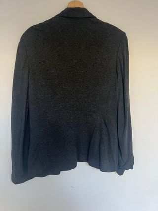 Blazer mujer fluida gris