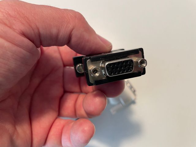 Cable video monitor ordenador DVI-D + conversor