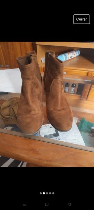 Botines Camel Marypaz. Número 36