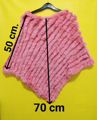 Chal / Poncho en piel