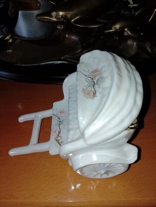 Antiguo Joyero de porcelana 