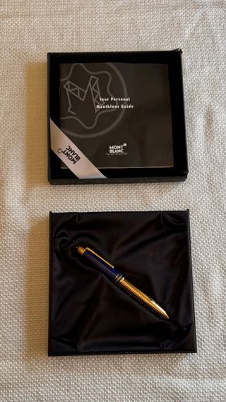 Caneta Mont Blanc / ouro